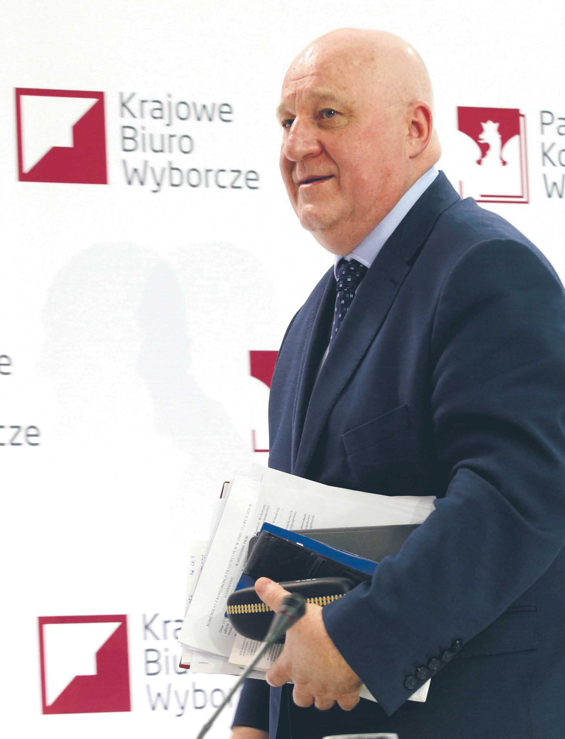 Sylwester Marciniak, szef Państwowej Komisji Wyborczej