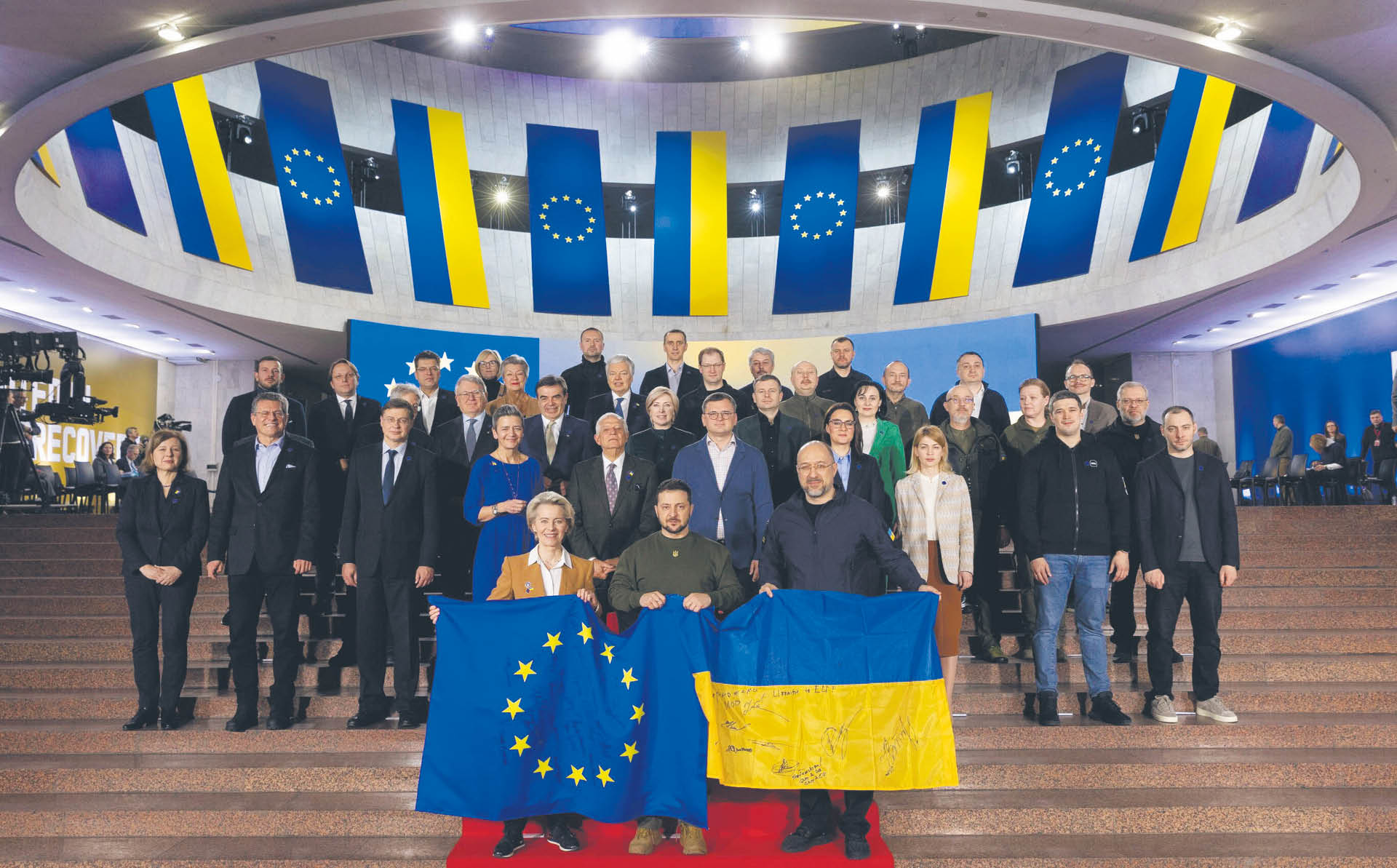 Do ukraińskiej stolicy przyjechało 16 eurokomisarzy
