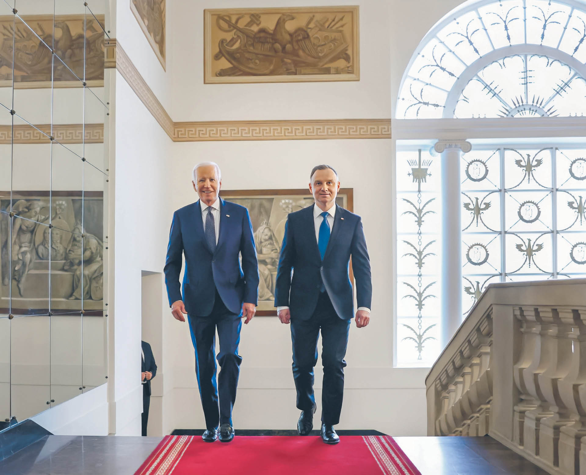 Joe Biden i Andrzej Duda rozmawiali wczoraj w Pałacu Prezydenckim