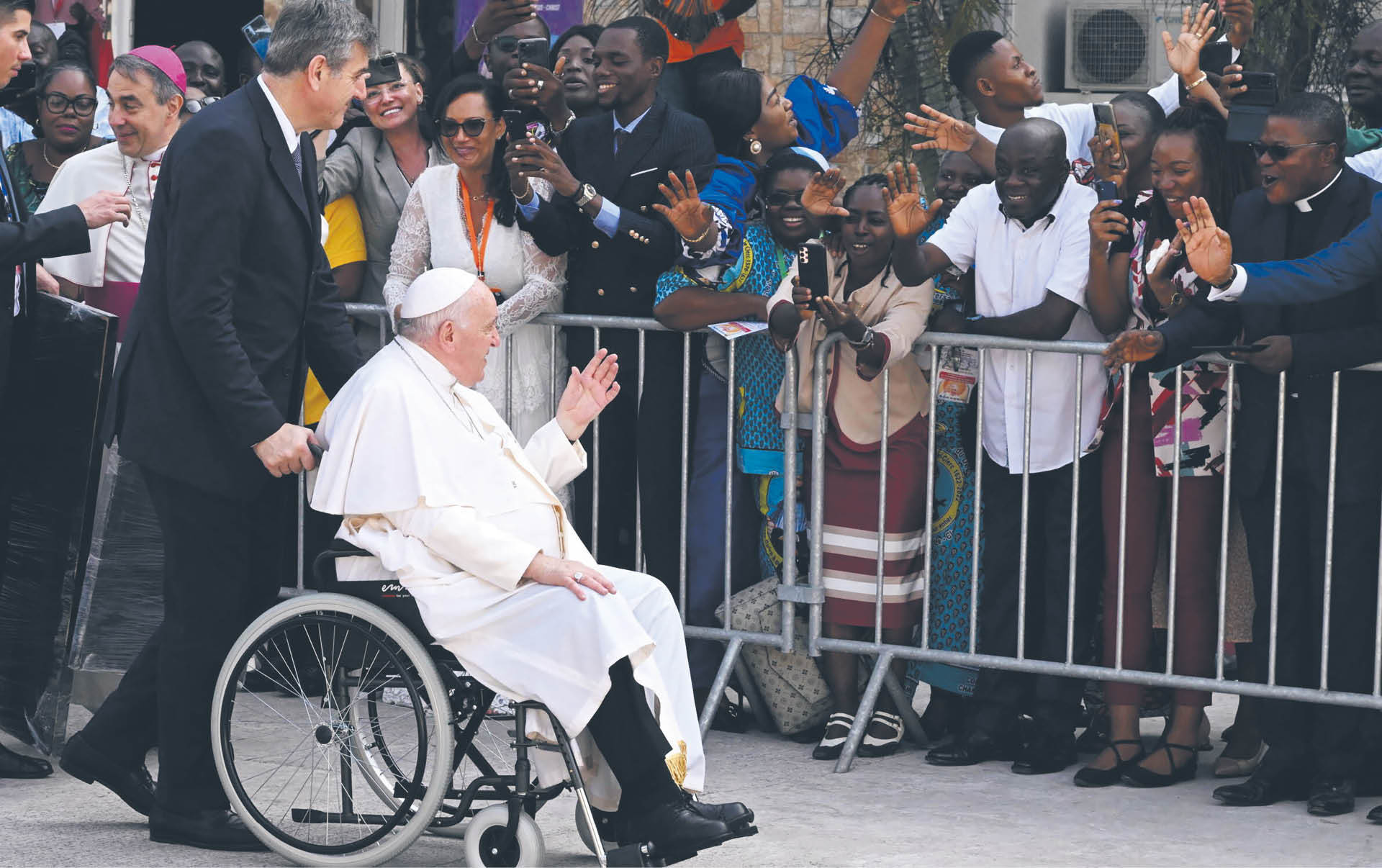 Papież Franciszek w Kinszasie, Demokratyczna Republika Konga, 2 lutego 2023 r.