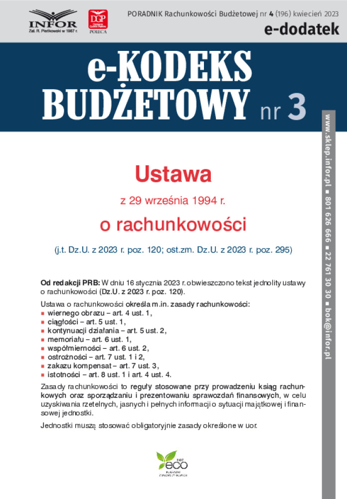 Poradnik Rachunkowości Budżetowej
