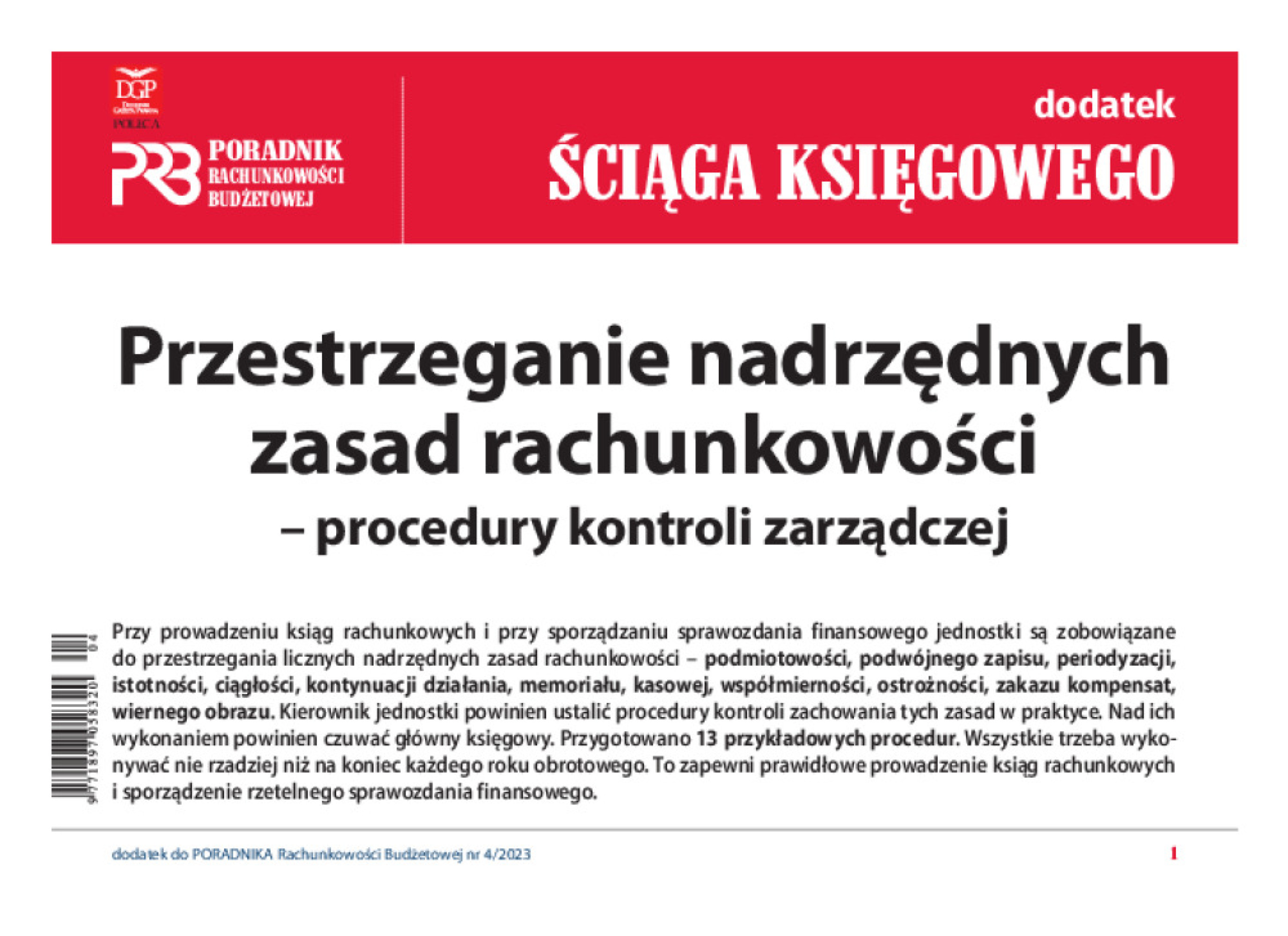 Poradnik Rachunkowości Budżetowej