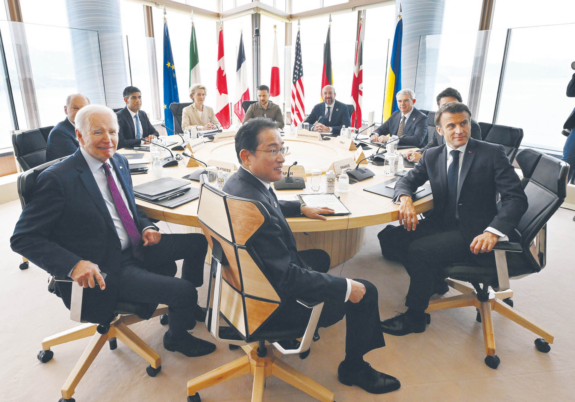 Wołodymyr Zełenski przekonywał przywódców G7 w Hiroszimie do zintensyfikowania pomocy wojskowej dla Ukrainy