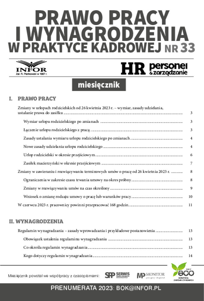 Personel i Zarządzanie