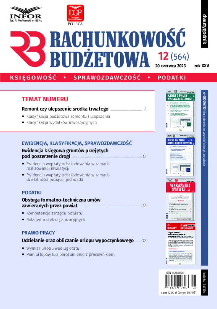 Rachunkowość Budżetowa