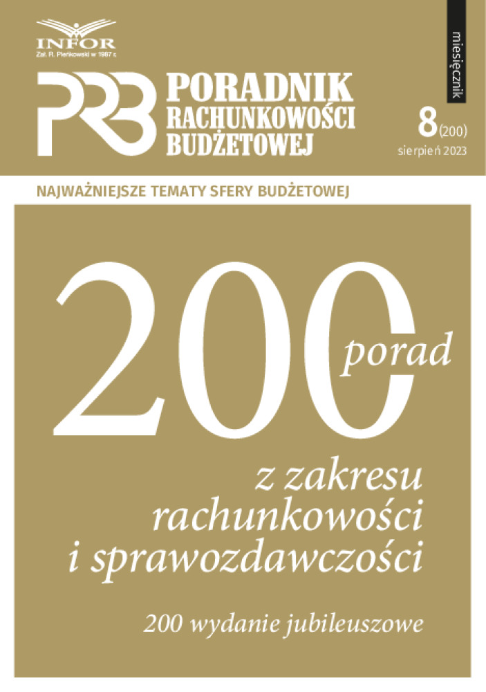 Poradnik Rachunkowości Budżetowej