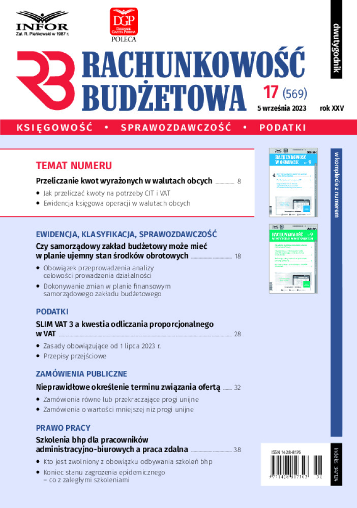 Rachunkowość Budżetowa