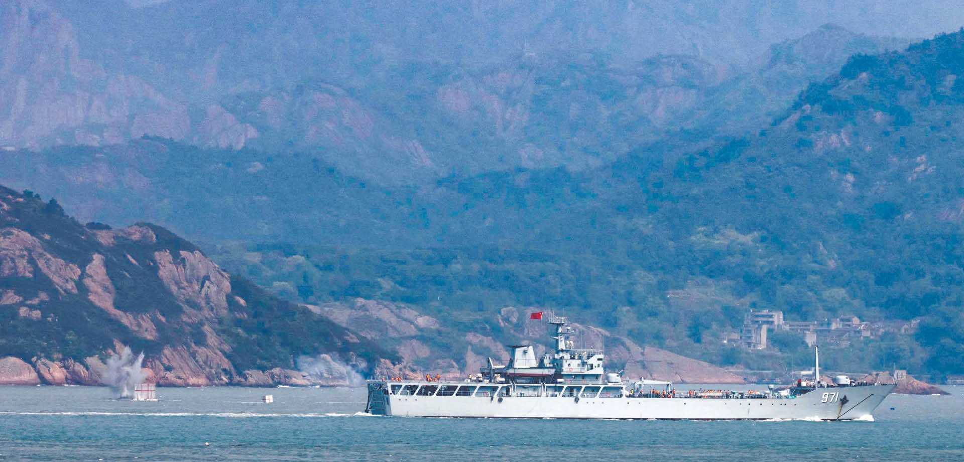 W ubiegły czwartek wokół Tajwanu pływało 10 chińskich okrętów wojennych