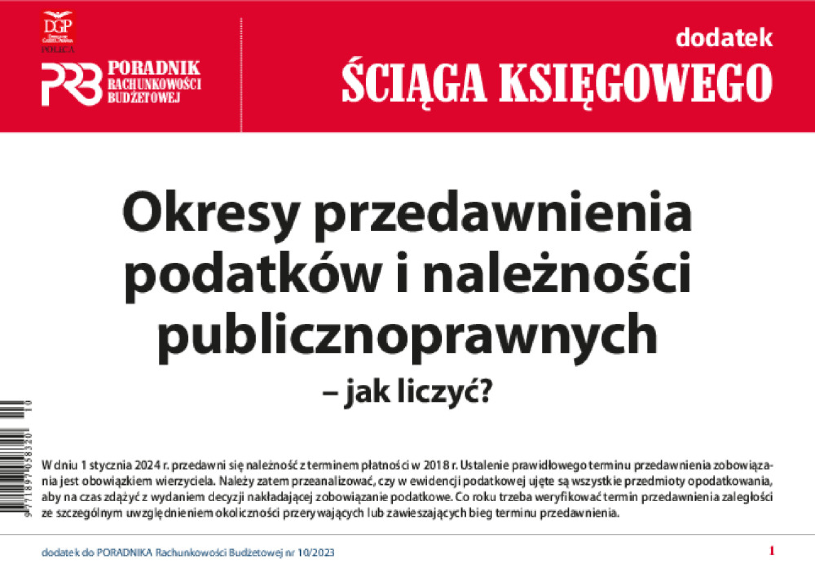 Poradnik Rachunkowości Budżetowej