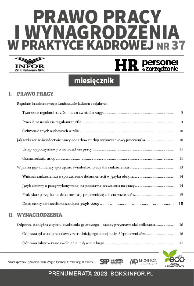 Personel i Zarządzanie