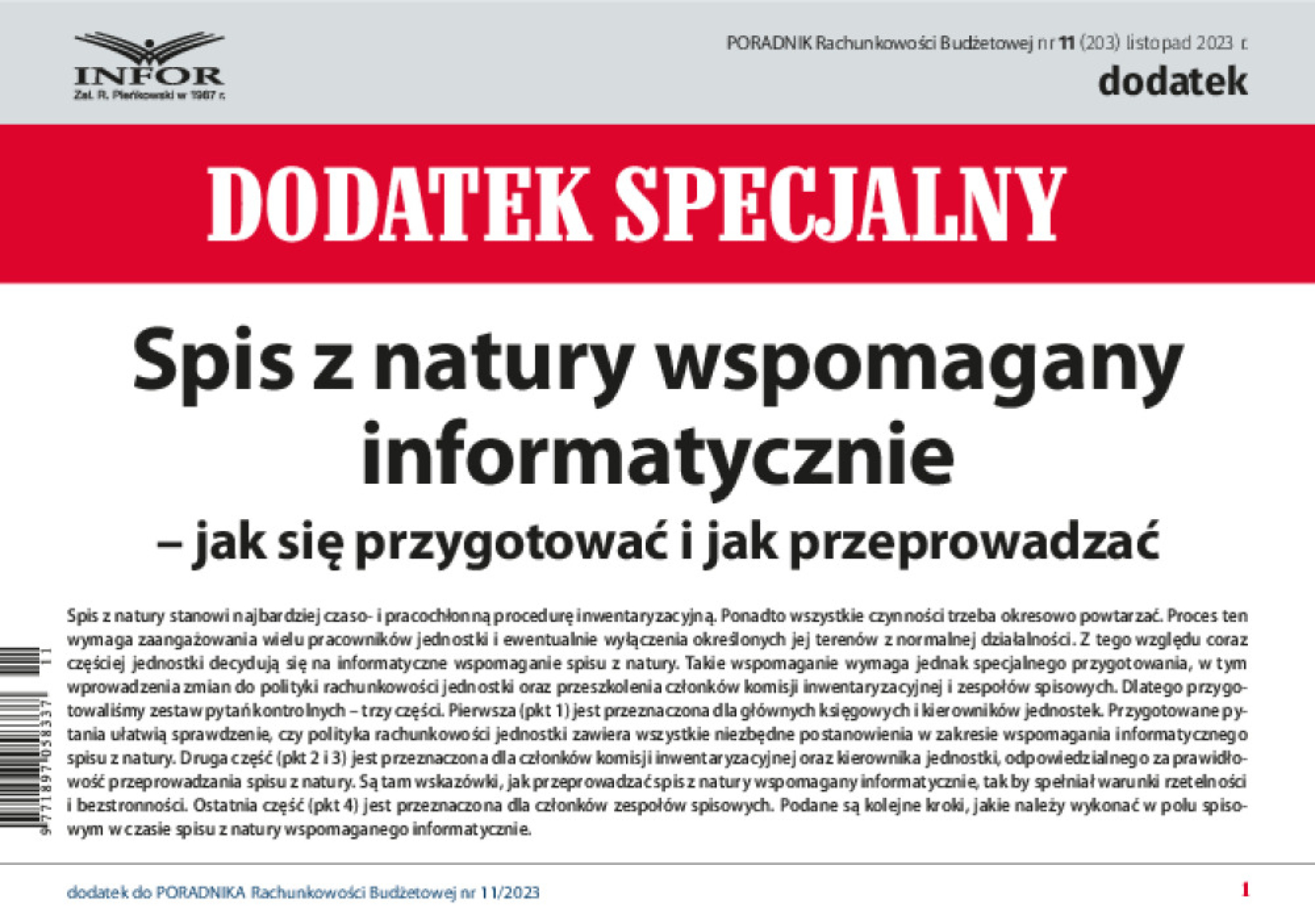 Poradnik Rachunkowości Budżetowej