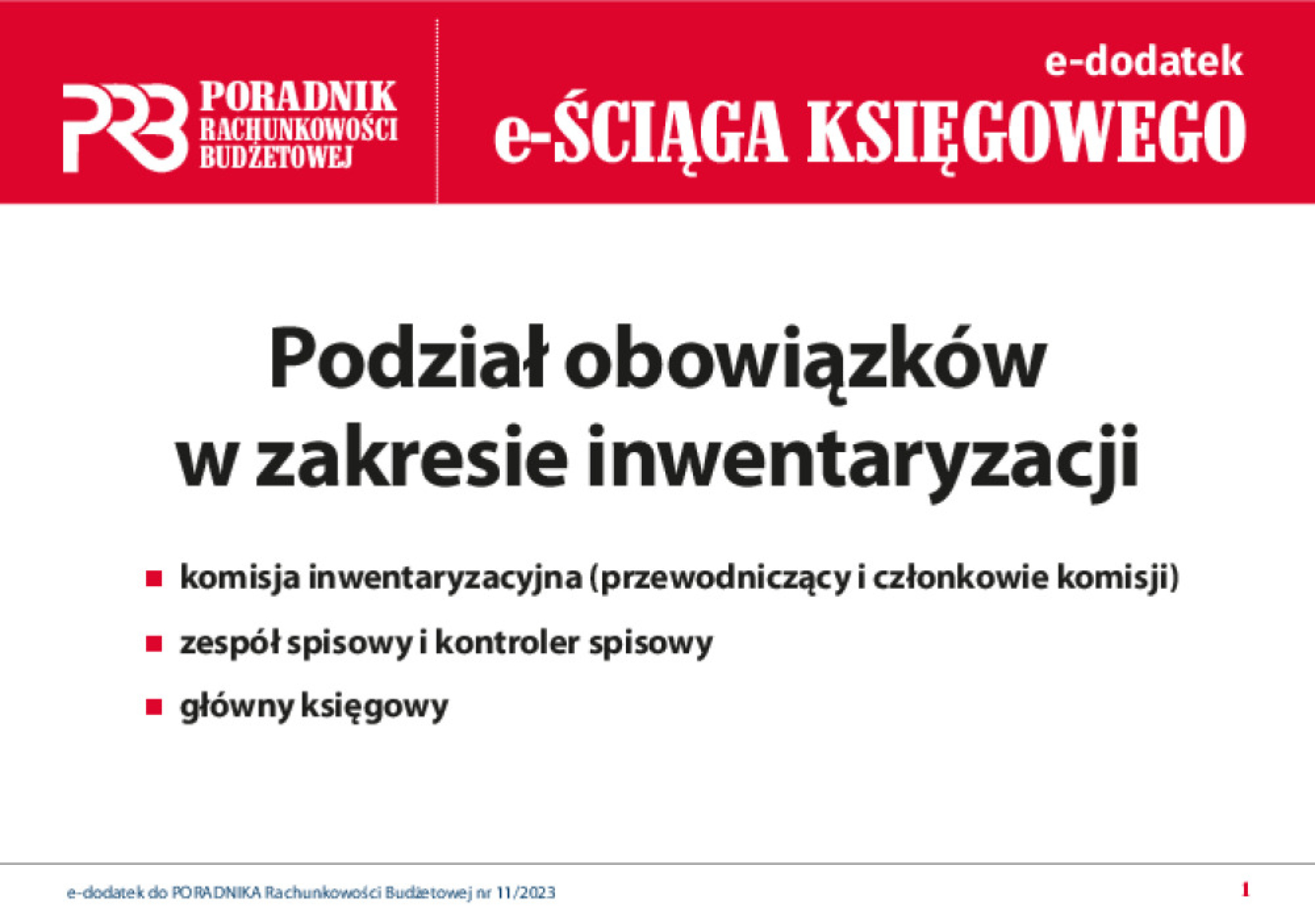 Poradnik Rachunkowości Budżetowej