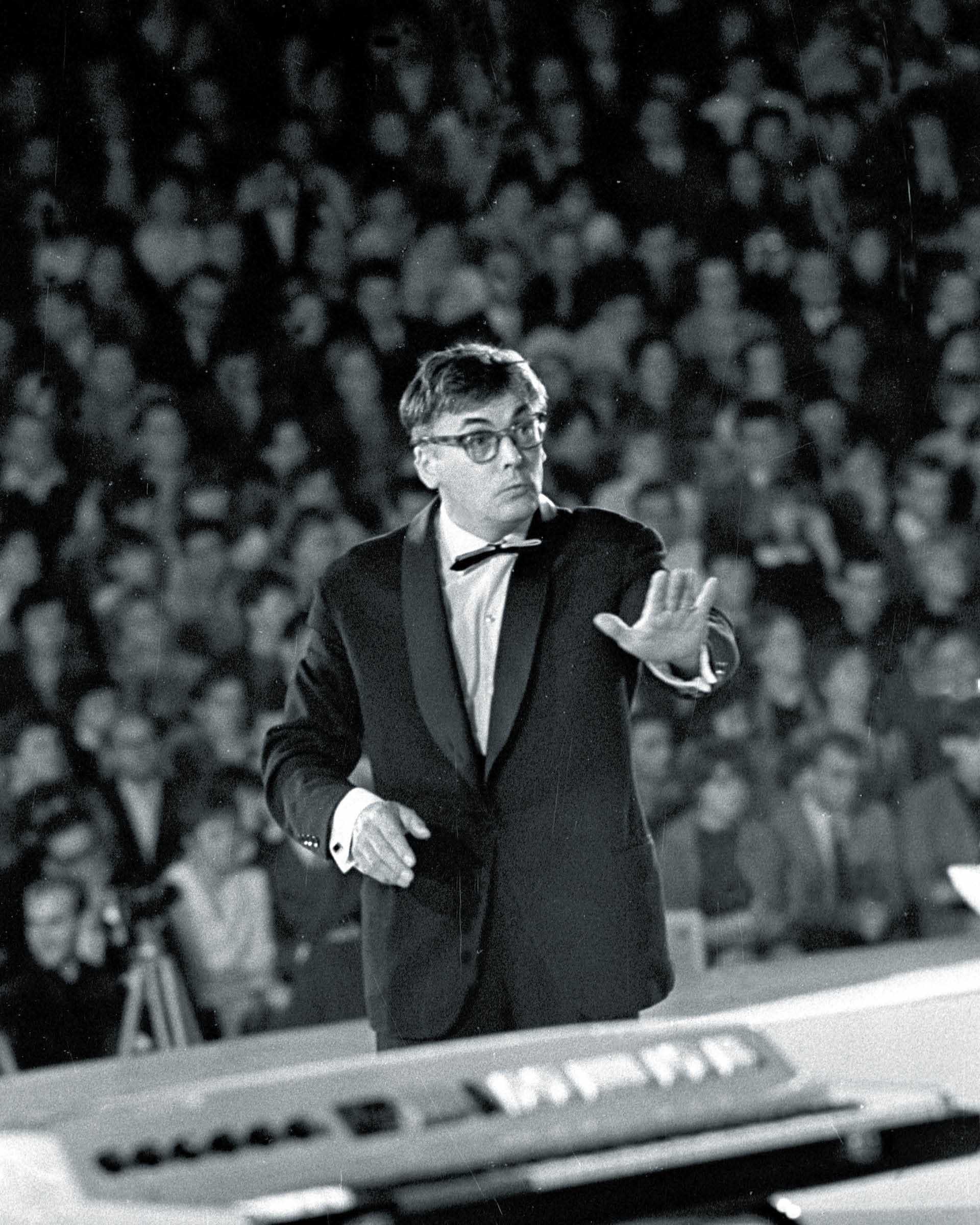 Henryk Debich na V Krajowym Festiwalu Piosenki Polskiej. Opole, 1967 r.