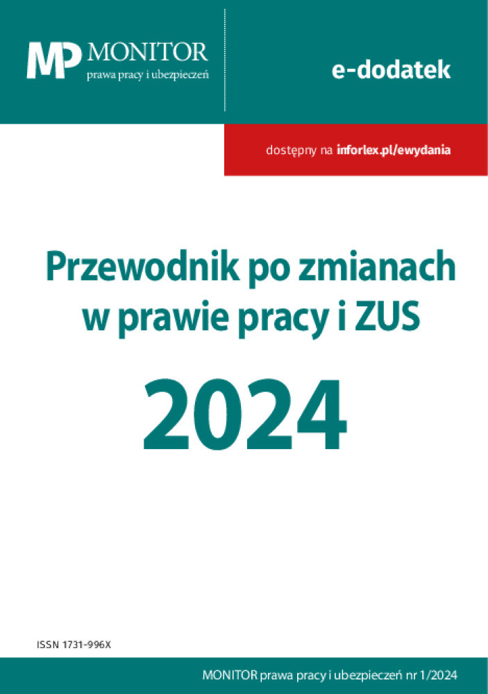 Monitor Prawa Pracy i Ubezpieczeń