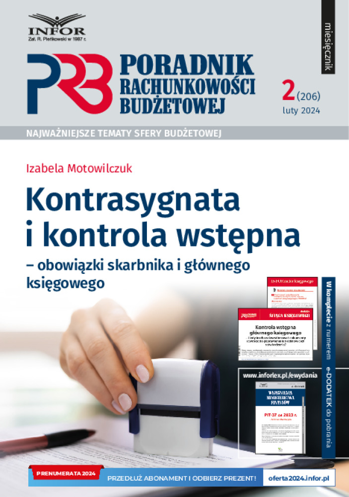 Poradnik Rachunkowości Budżetowej