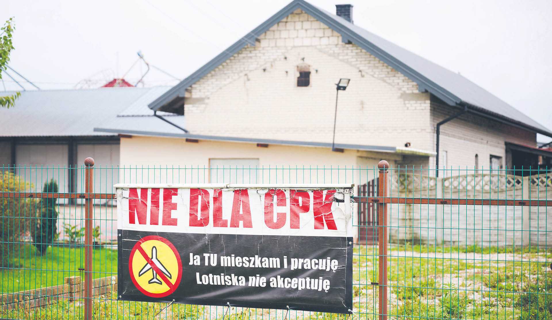 Rozbiórka budynków pod budowę CPK w gminie Baranów