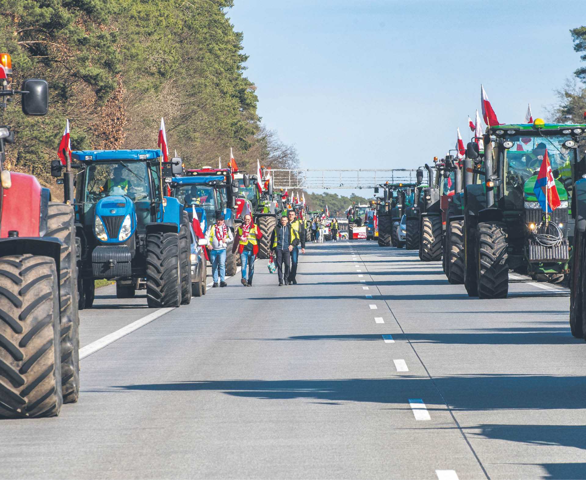 W minionym tygodniu rolnicy protestowali m.in. na przejściach granicznych