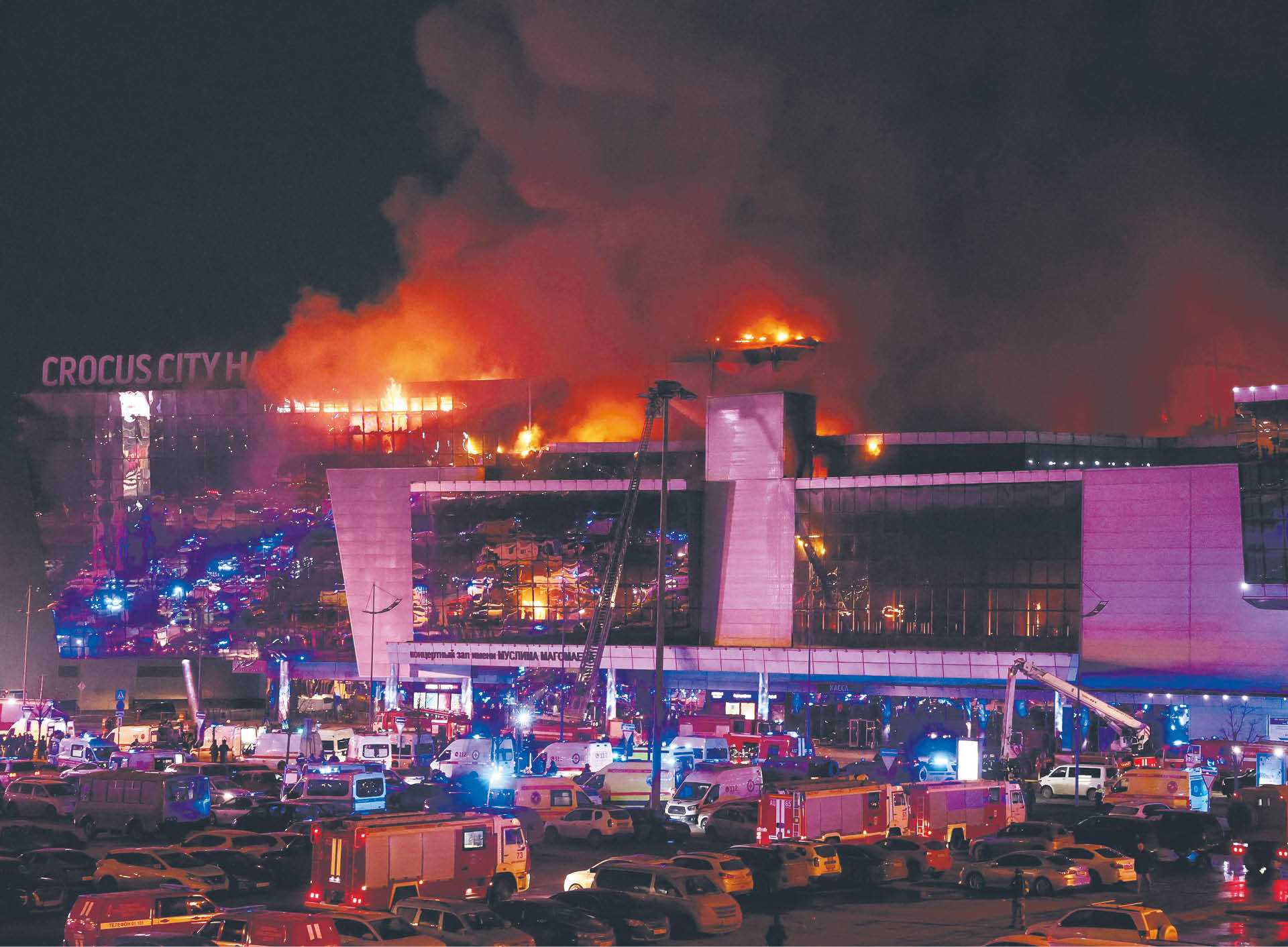 W zamachu na centrum handlowe pod Moskwą zginęły 133 osoby