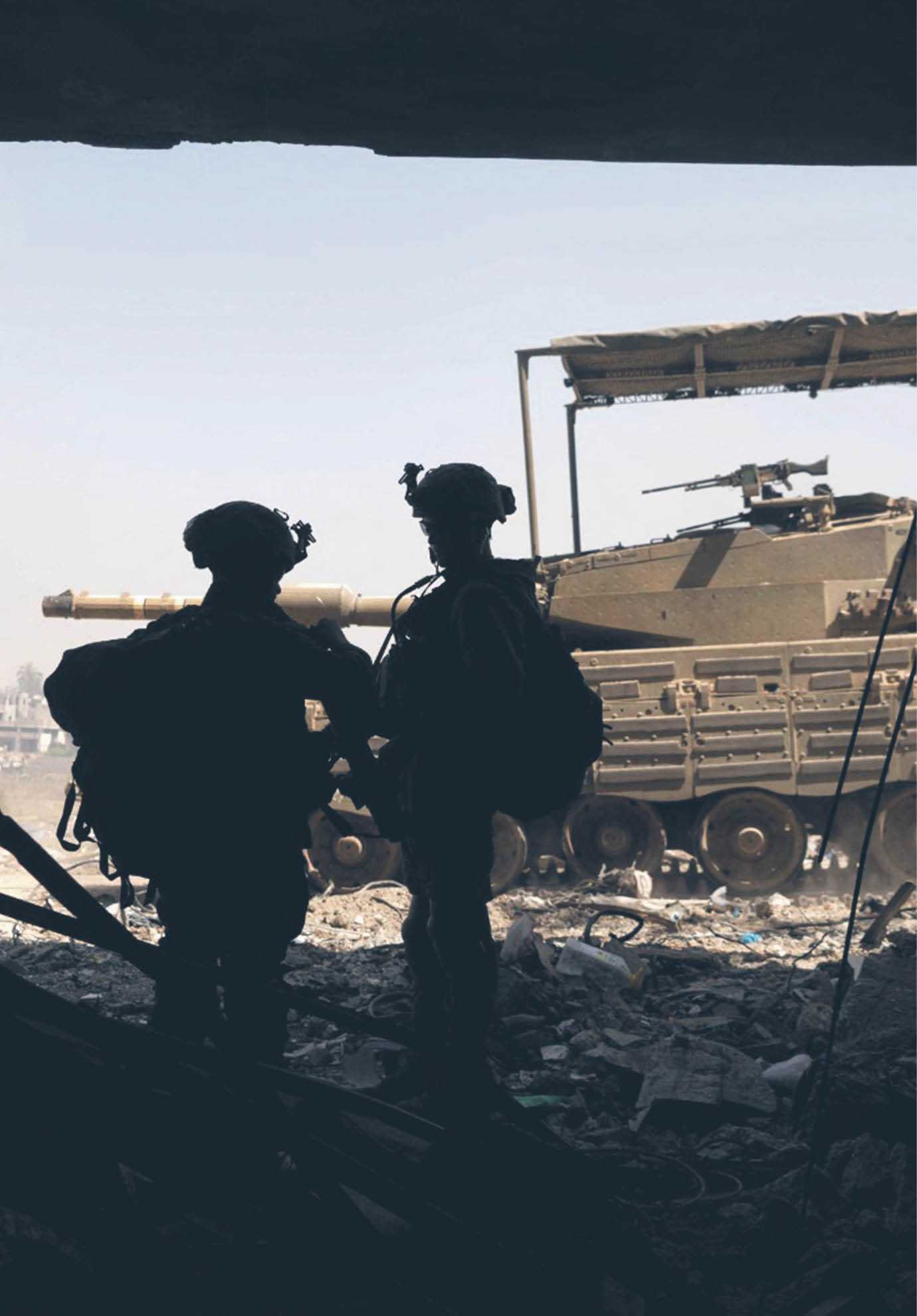 Izraelskie wojska w Gazie. 10 maja 2024 r.