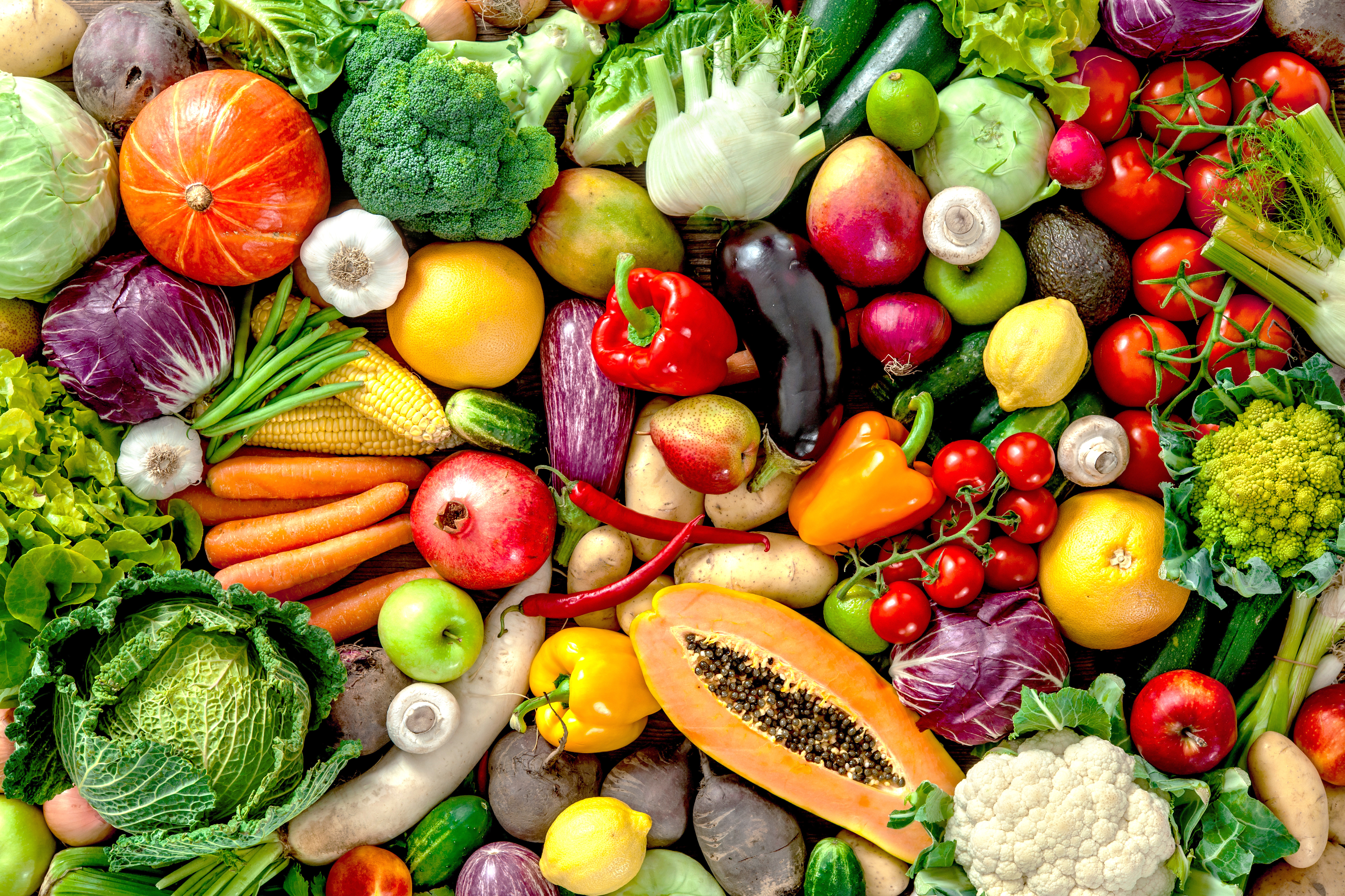 zdrowe odżywianie kolorowe warzywa i owoce dieta i odporność fitochemikalia jak jeść więcej warzyw dieta przeciwnowotworowa witamina A z pożywienia dieta dla mózgu antyoksydanty w diecie zalecenia WHO warzywa owoce zdrowie