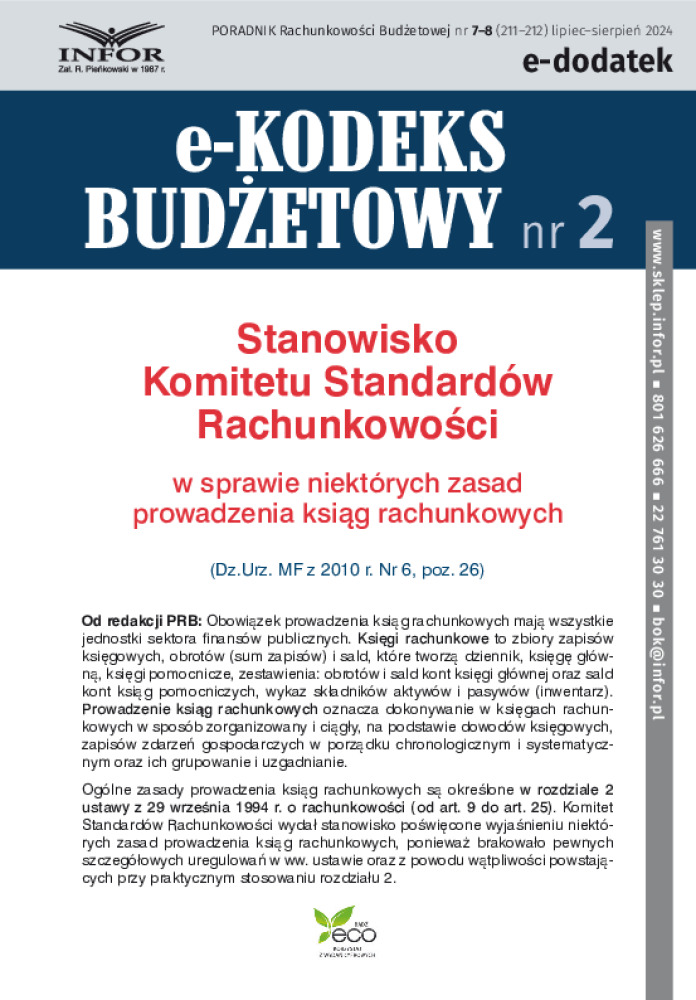 Poradnik Rachunkowości Budżetowej