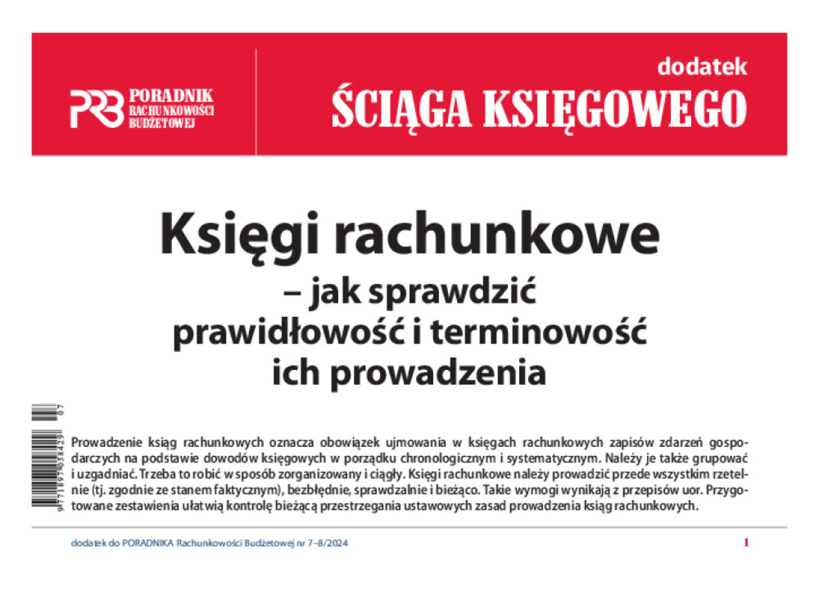 Poradnik Rachunkowości Budżetowej