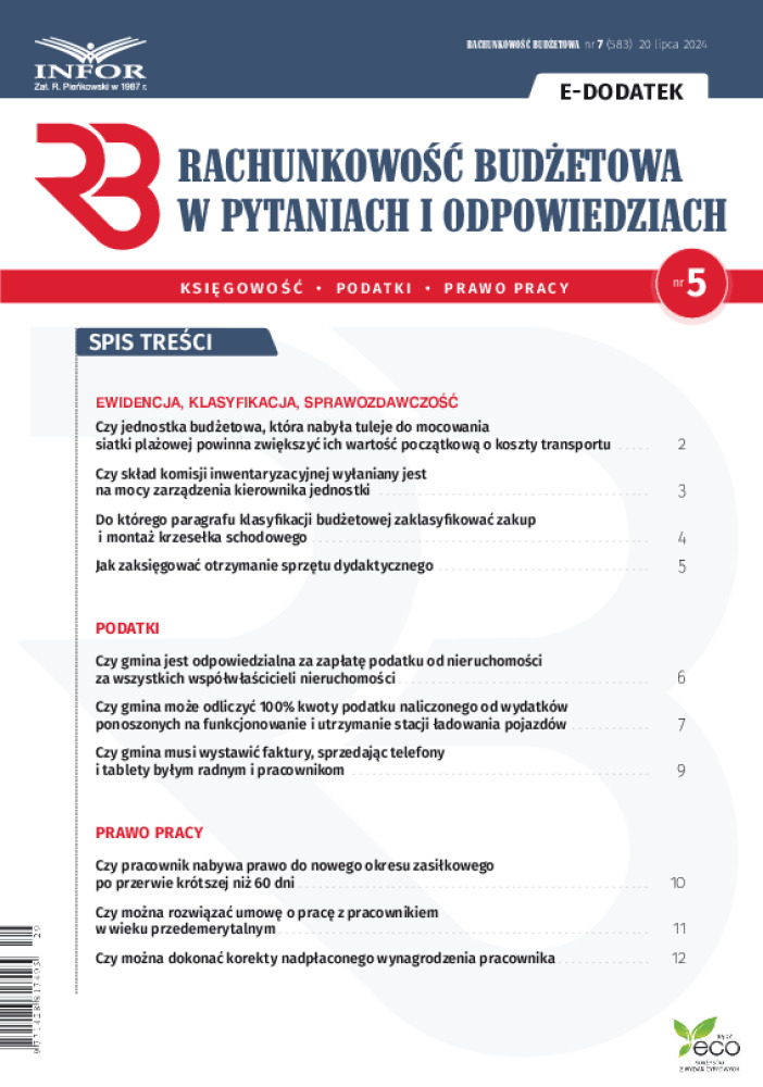 Rachunkowość Budżetowa