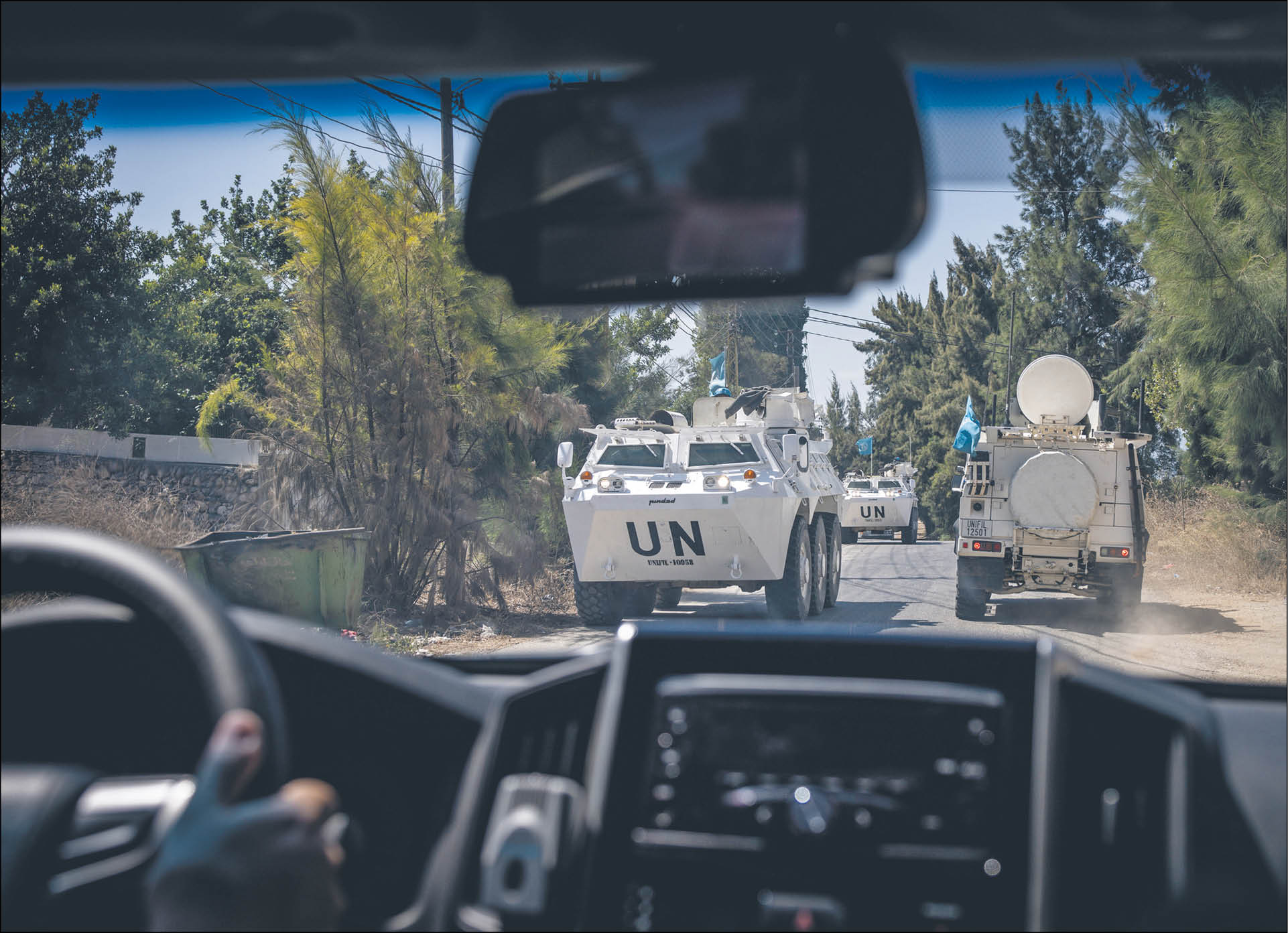 Patrol UNIFIL pod libańską Kafarkilą