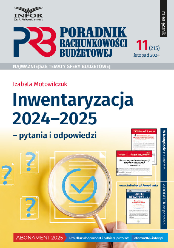 Poradnik Rachunkowości Budżetowej