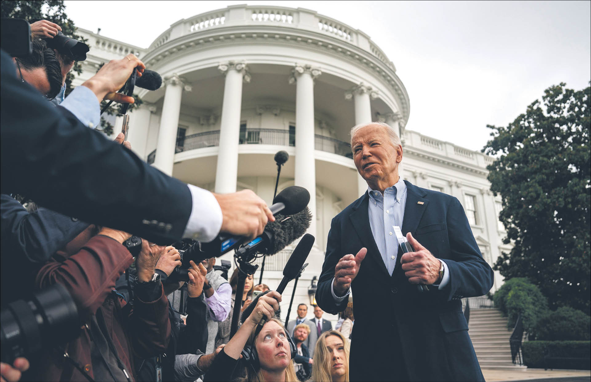 Joe Biden na ostatniej prostej zaostrza politykę wobec Rosji