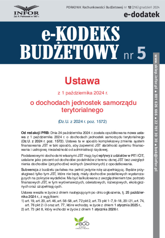 Poradnik Rachunkowości Budżetowej