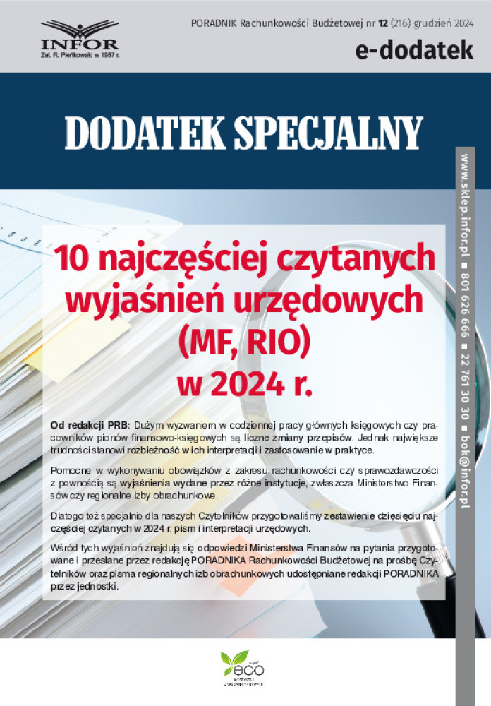 Poradnik Rachunkowości Budżetowej
