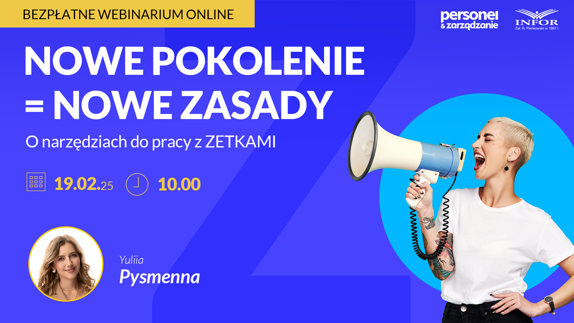 Bezpłatne webinarium online. Nowe pokolenie = nowe zasady. O narzędziach pracy z Zetkami