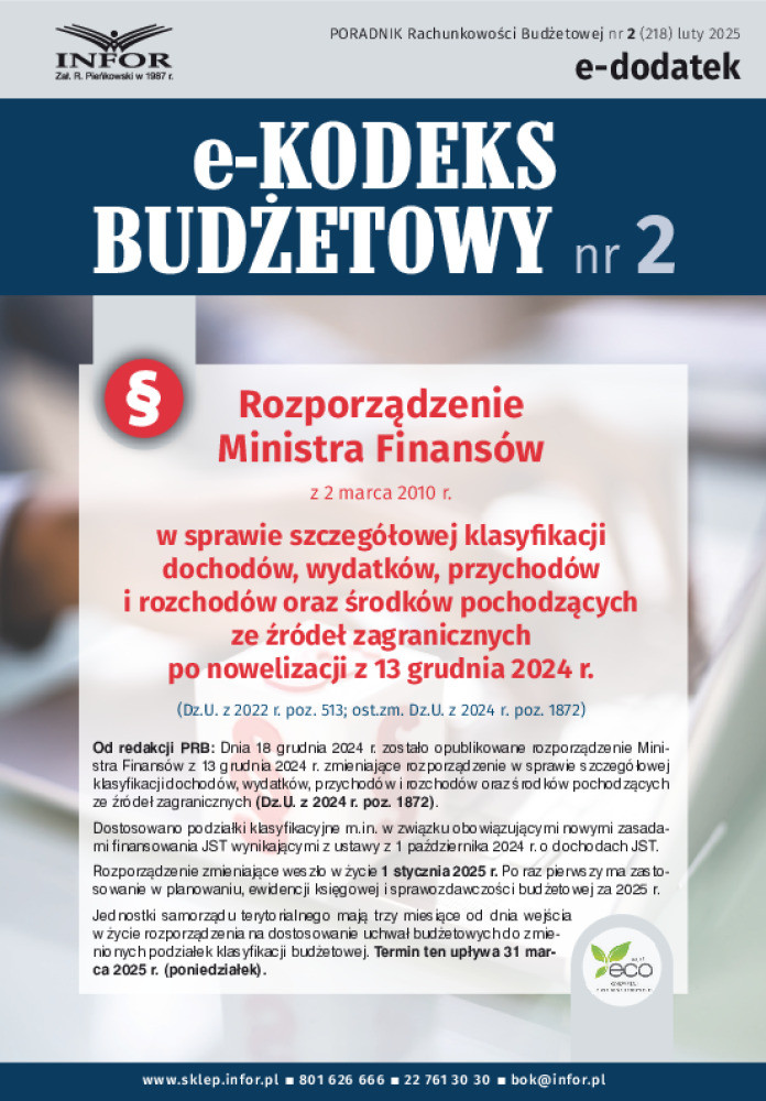 Poradnik Rachunkowości Budżetowej