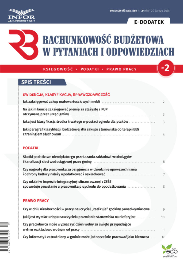 Rachunkowość Budżetowa