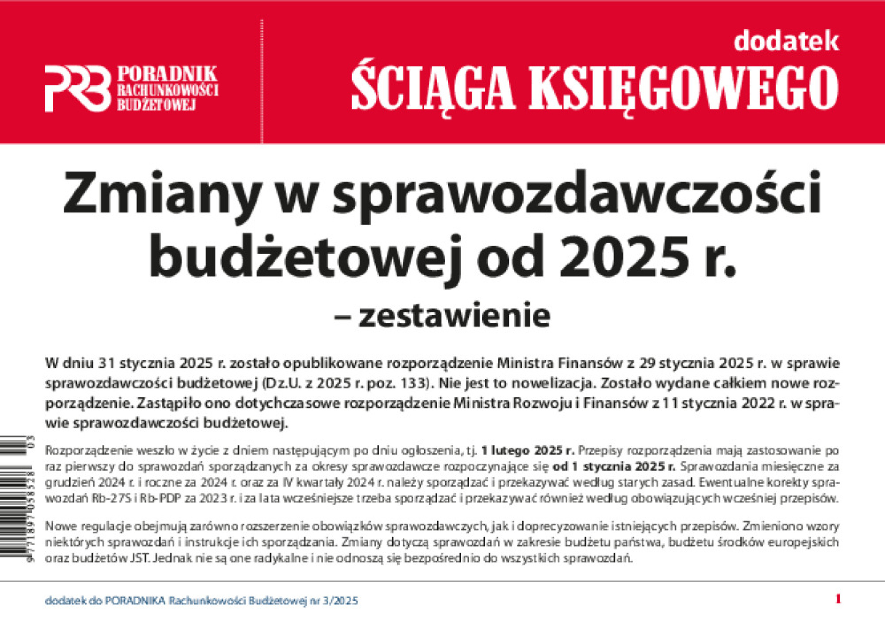 Poradnik Rachunkowości Budżetowej