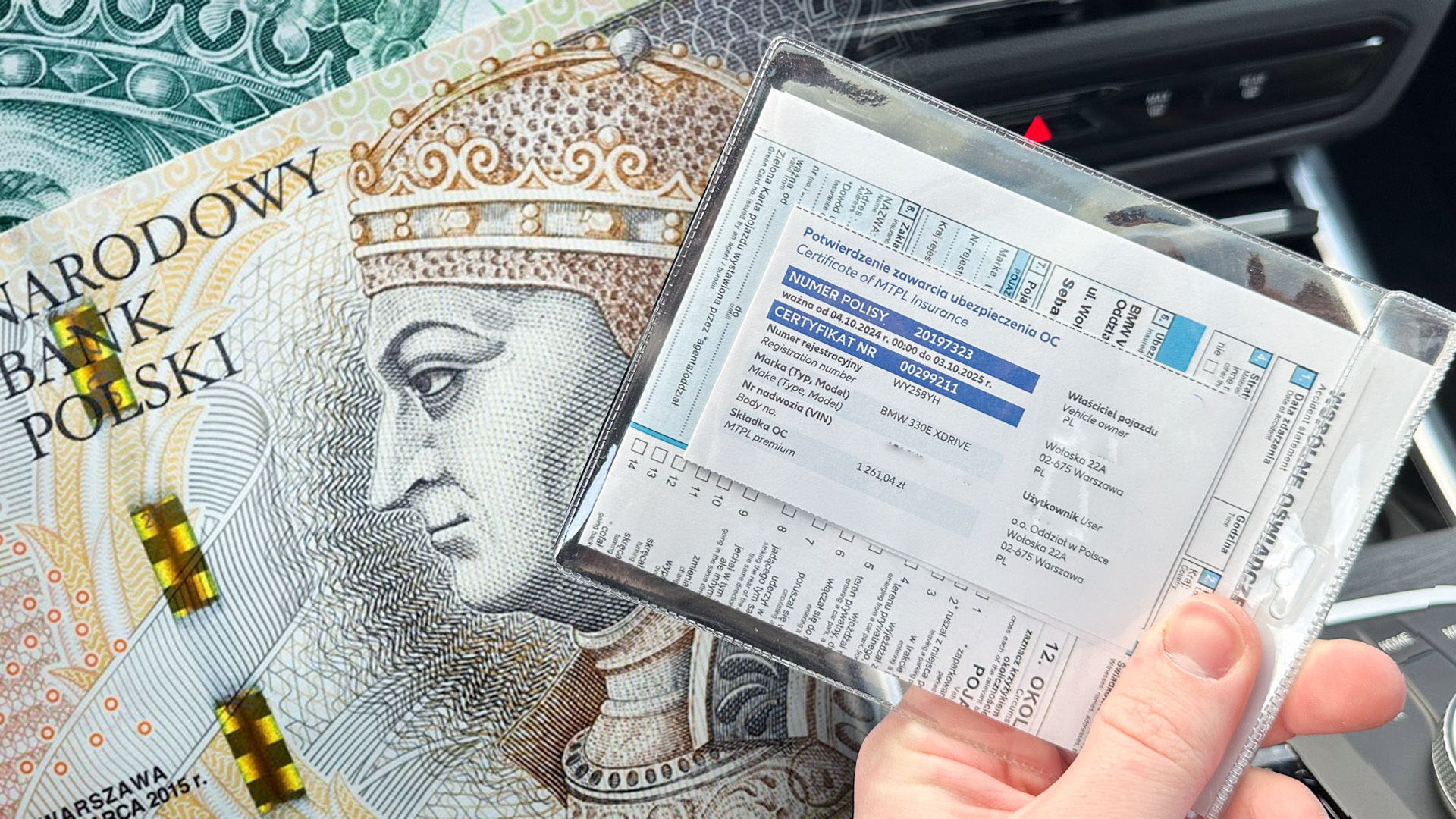 Od 10 września 2025 r. zmiany w OC po zakupie auta. Kara za błąd choćby 9330 zł