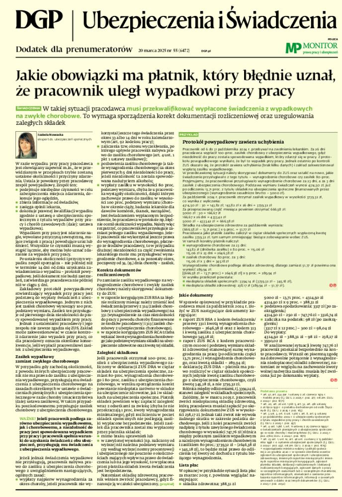Ubezpieczenia i Świadczenia