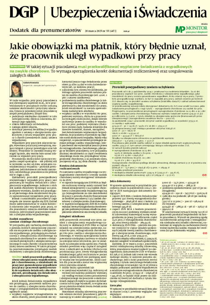 Ubezpieczenia i Świadczenia