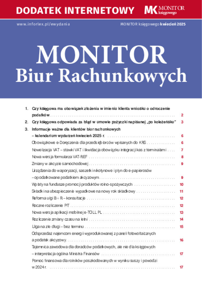 Monitor Księgowego