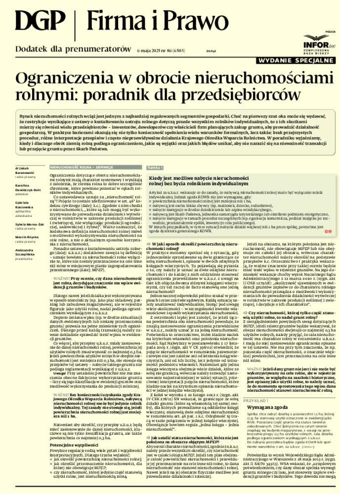 Firma i Prawo – wydanie specjalne