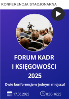 Forum Kadr i Księgowości 2025 - Warszawa