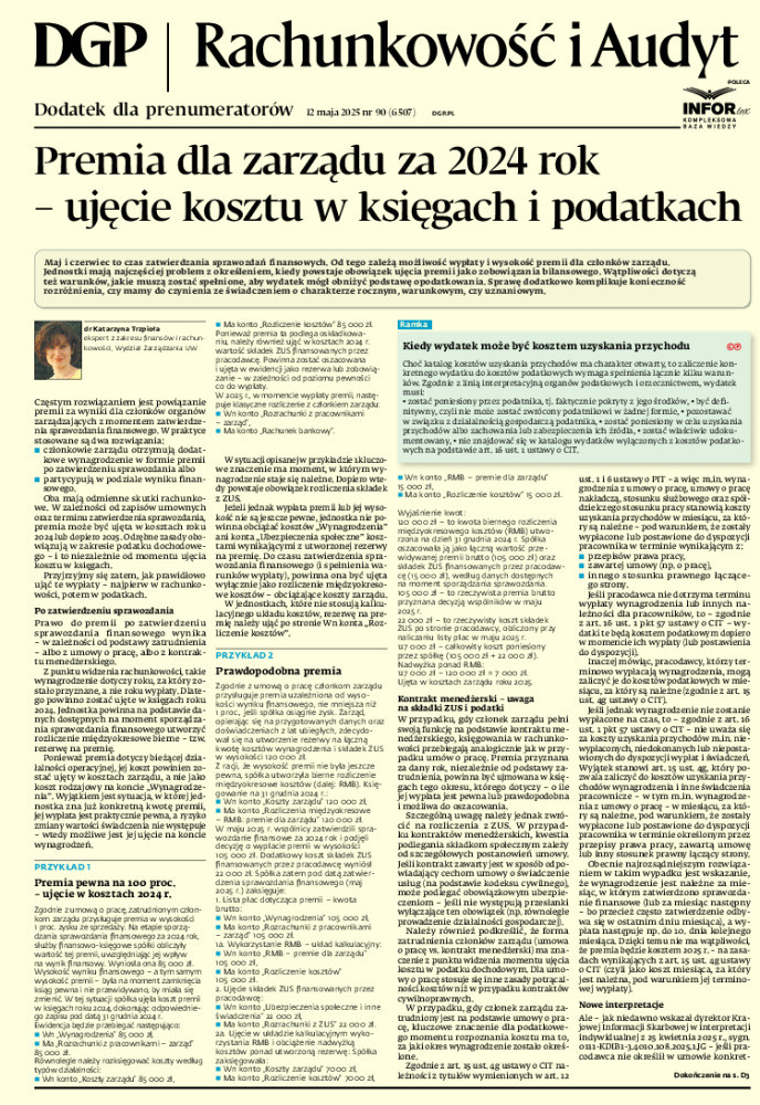 Rachunkowość i Audyt
