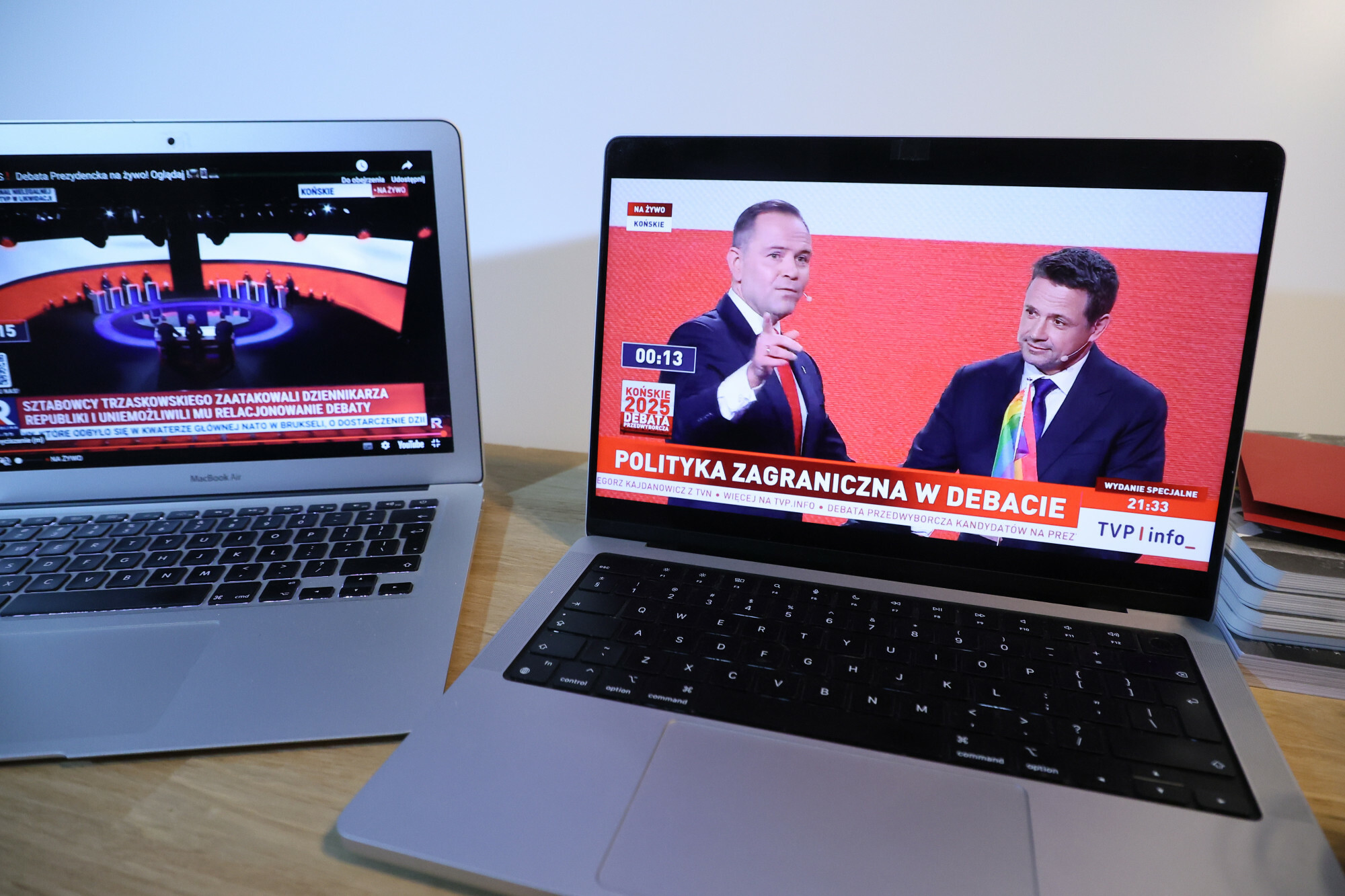 Debata prezydencka: Burza wokół prowadzącej z TVP. Konfederacja i inne sztaby protestują
