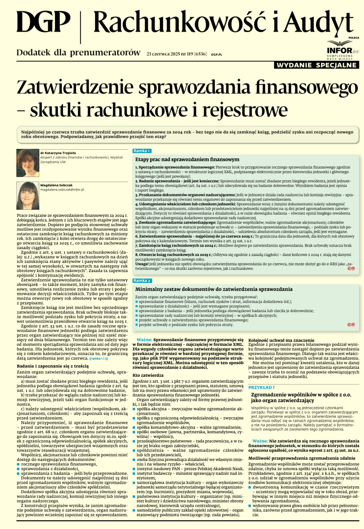 Rachunkowość i Audyt - wydanie specjalne