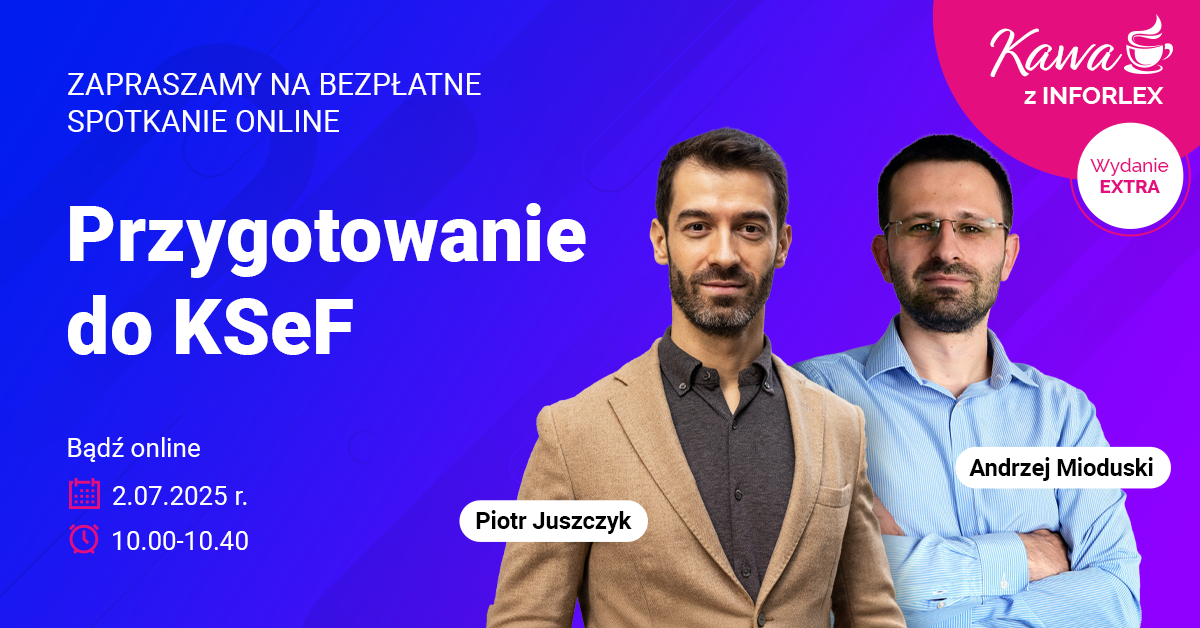 Kawa z INFORLEX. Przygotowanie do KSeF