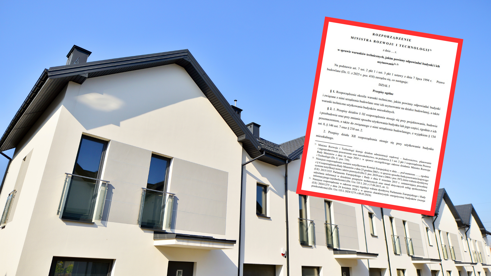 Mieszkańcy bliźniaków i szeregowców nareszcie uzyskają ochronę. Od 20 września 2026 r. koniec z patodeweloperką i dobiegającymi zza ściany odgłosami spłuczki z toalety sąsiada