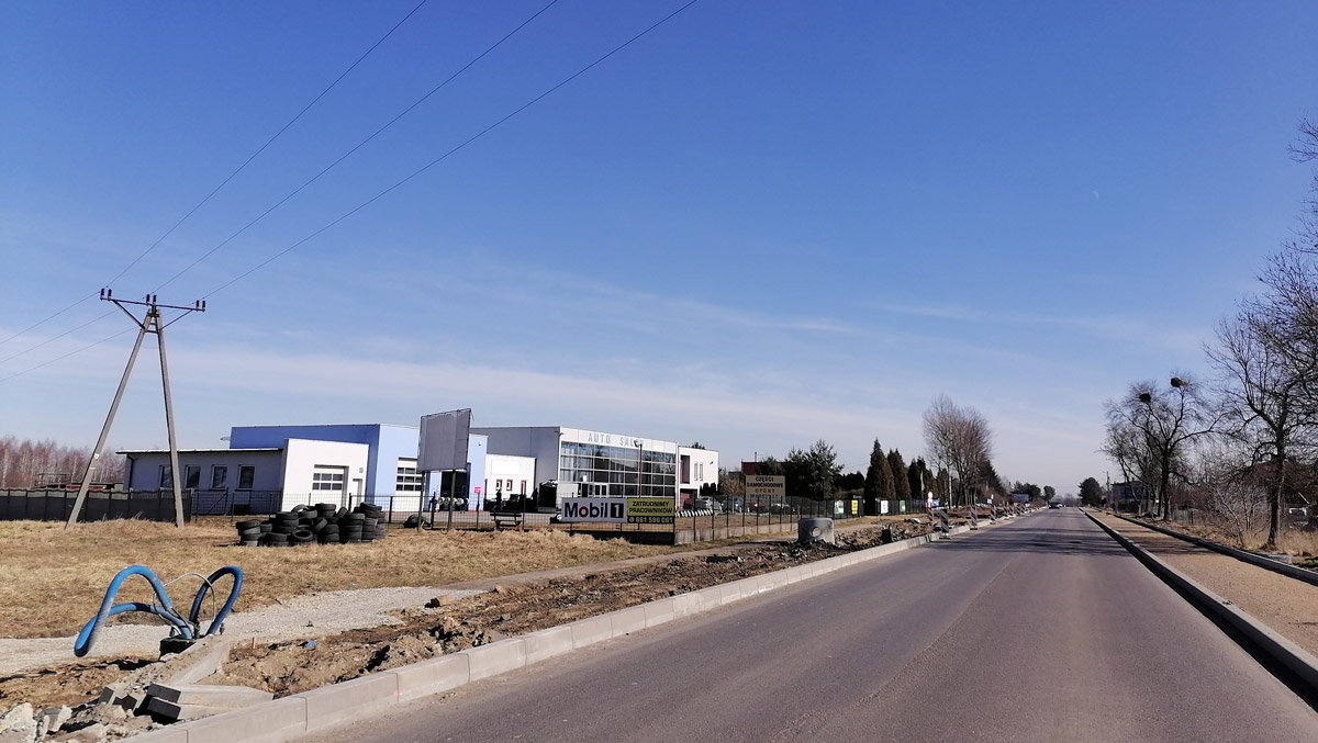 Trwa przebudowa DW nr 925 z Rudy Śląskiej do Rybnika