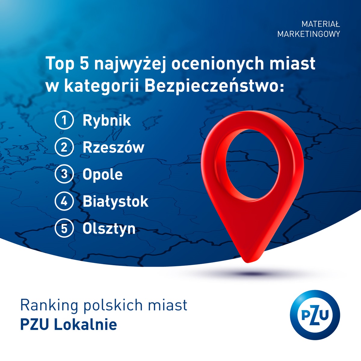 Warszawa, Lublin i Olsztyn na czele rankingu polskich miast PZU Lokalnie