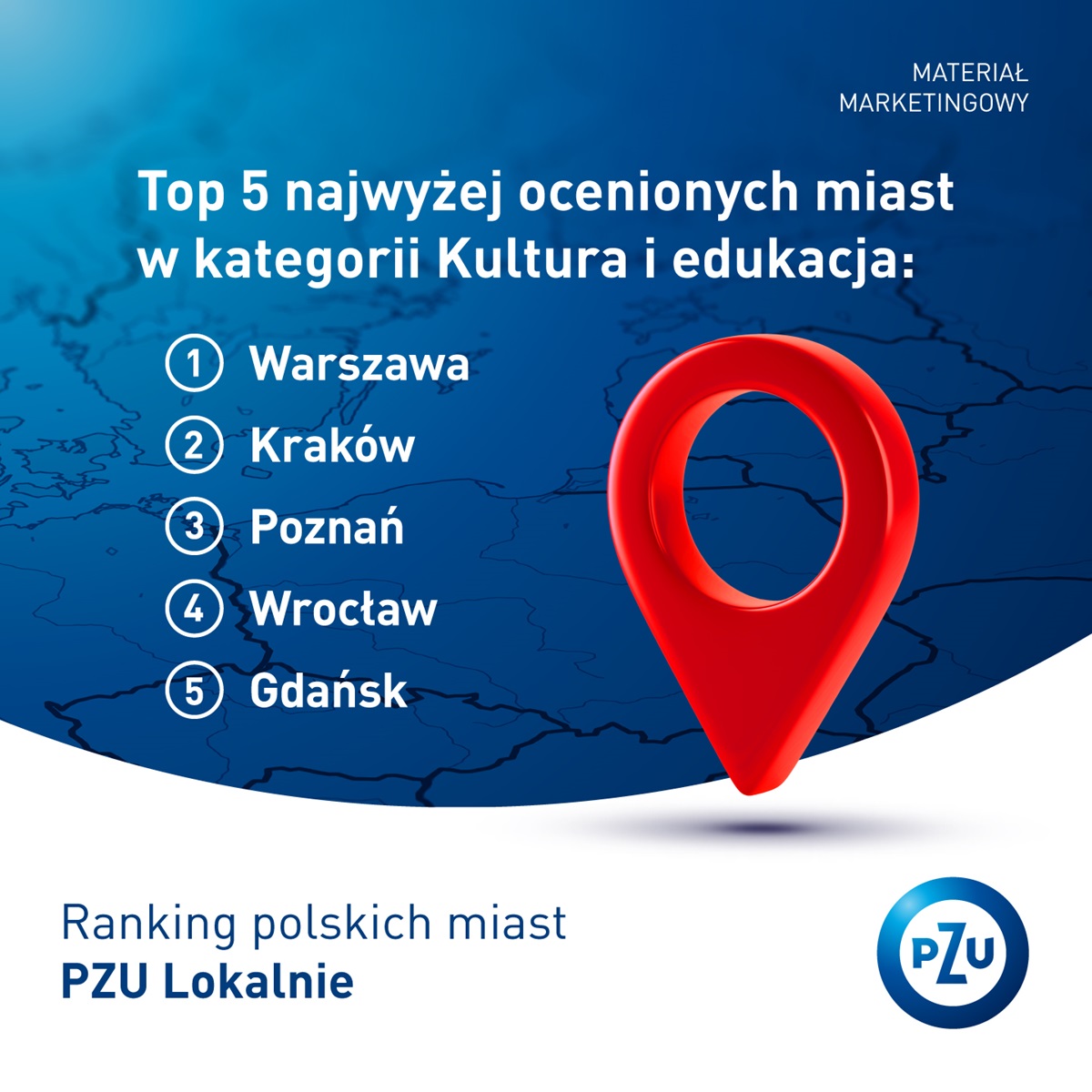 Warszawa, Lublin i Olsztyn na czele rankingu polskich miast PZU Lokalnie